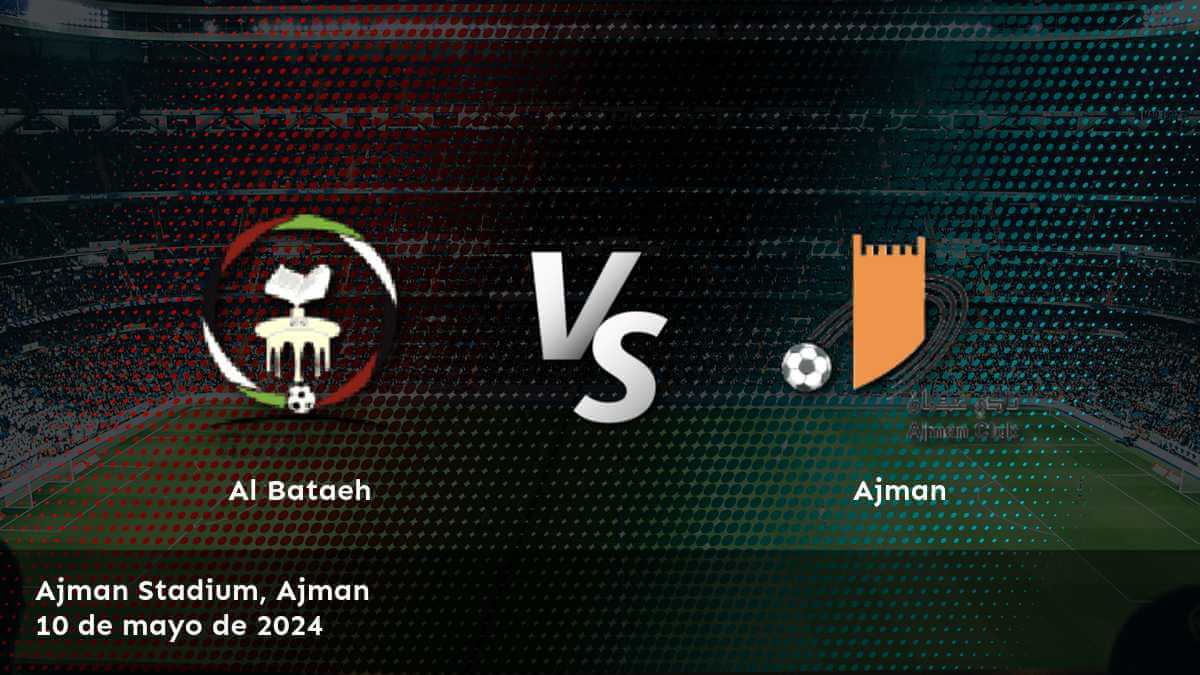 Ajman vs Al Bataeh: Análisis y predicciones para la Pro League