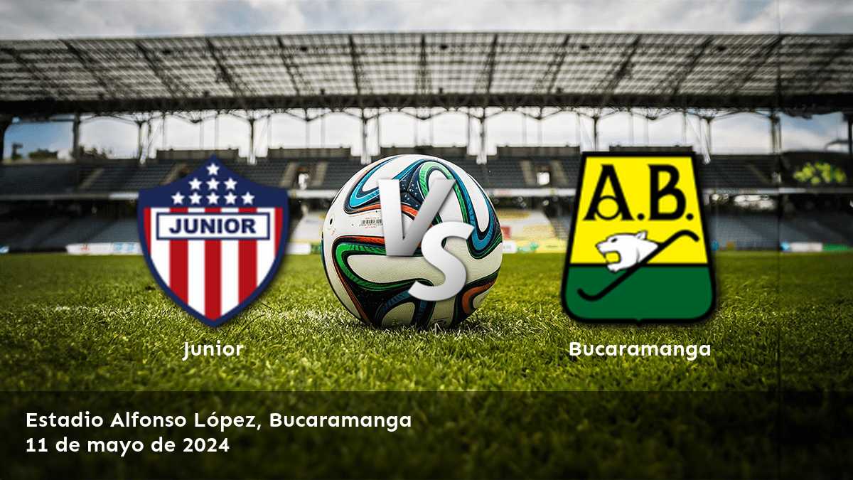 ¡Aposte al partido Bucaramanga vs Junior con Latinvegas y aumente sus posibilidades de ganar!