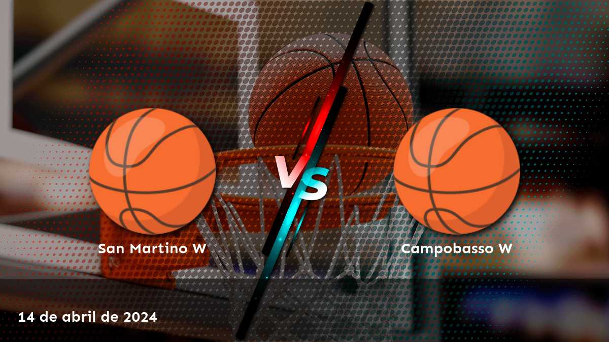 Análisis detallado del partido Campobasso W vs San Martino W el 14 de abril de 2024, con predicciones y consejos de apuesta para Moneyline, Over/Under y Spread.