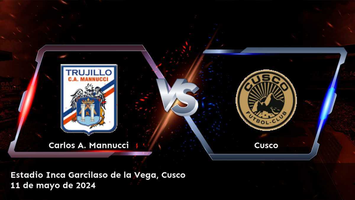 Apuesta en el partido Cusco vs Carlos A. Mannucci con Latinvegas y obtenga las mejores opciones de apuesta para este encuentro de la Primera División.