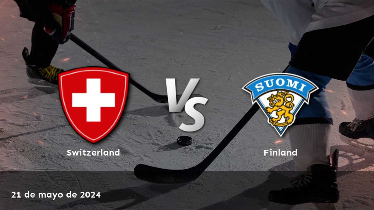 Apuesta en el partido de hockey entre Finlandia vs. Suiza el 21 de mayo de 2024 con Latinvegas. ¡Análisis detallado y predicciones!