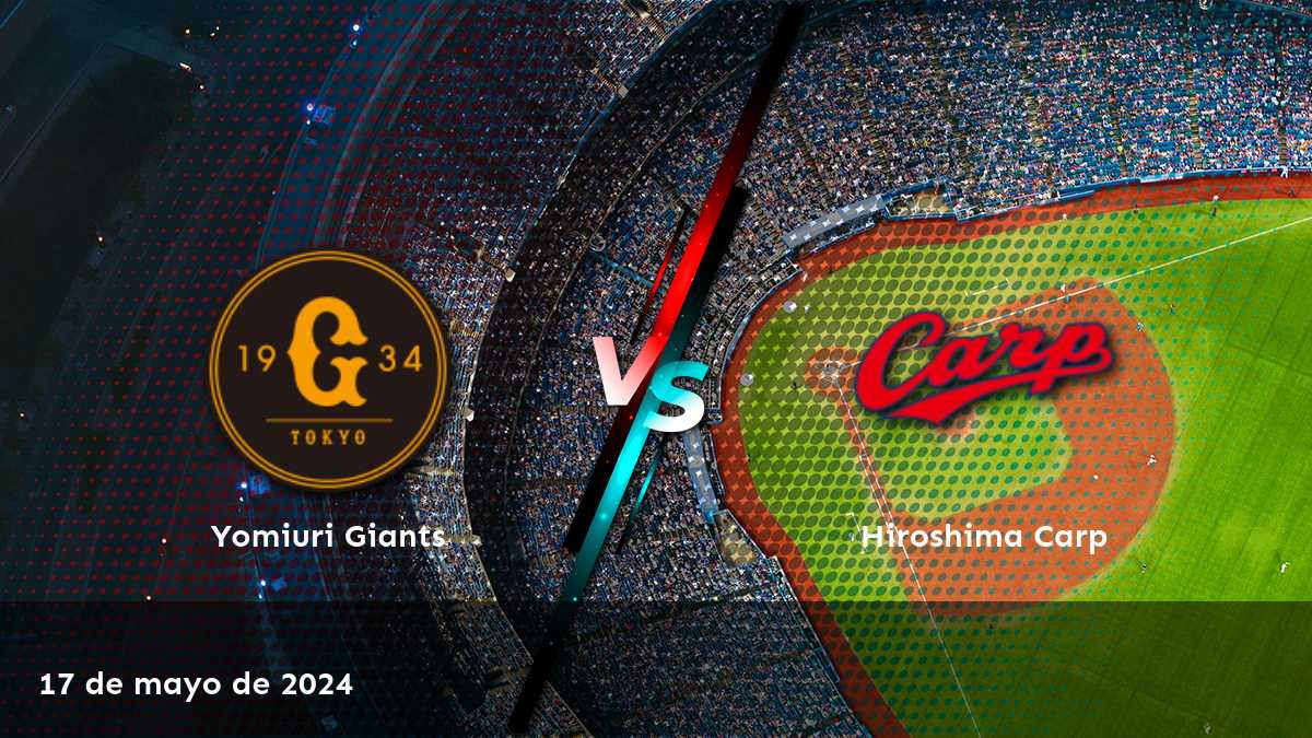 Hiroshima Carp vs Yomiuri Giants: Análisis y predicciones para el partido del 17 de mayo de 2024 en la NPB.