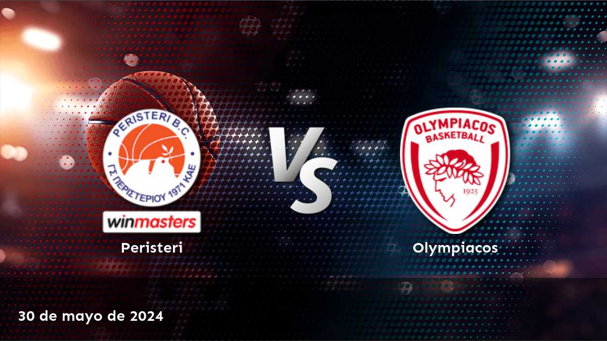 Olympiacos vs Peristeri: Análisis y predicciones para el partido de la Liga de Baloncesto griega.