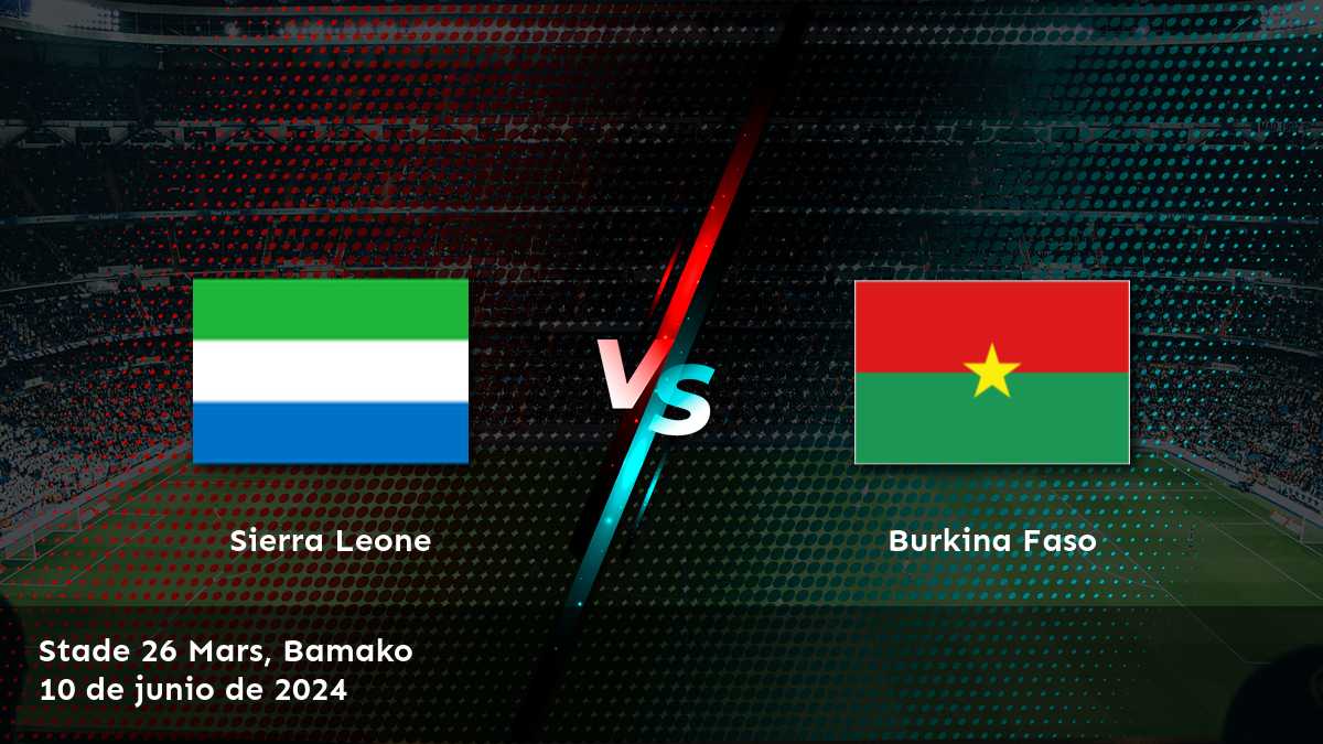 Burkina Faso vs Sierra Leone: Análisis detallado para la Copa Mundial de fútbol de África