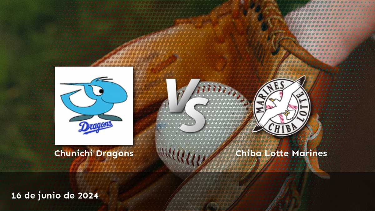 ¡Aprovecha al máximo el partido entre Chiba Lotte Marines vs Chunichi Dragons con las predicciones y análisis expertos de Latinvegas!