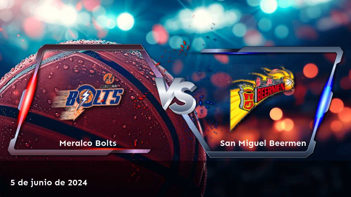 San Miguel Beermen vs Meralco Bolts: Análisis y predicciones para el partido del 5 de junio de 2024.