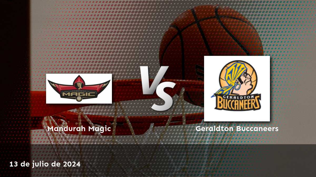 Análisis experto del partido entre Geraldton Buccaneers vs Mandurah Magic el 13 de julio de 2024. Obtén las mejores odds y predicciones en Latinvegas.