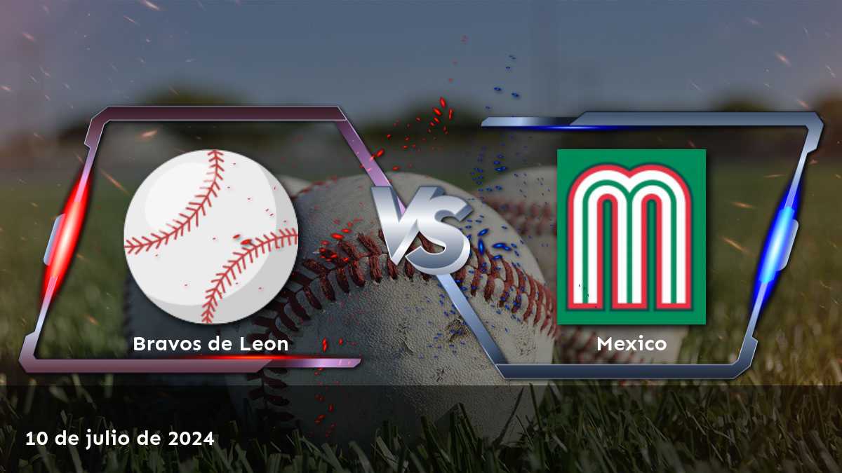 Apuestas deportivas para Mexico vs Bravos de Leon el 10 de julio de 2024. ¡Descubre las mejores cuotas y predicciones con Latinvegas!