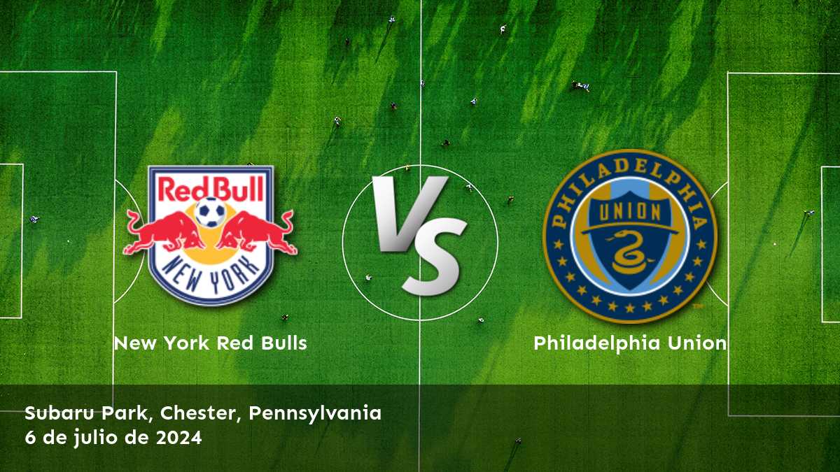 Aprovecha las mejores predicciones y análisis para el partido Philadelphia Union vs New York Red Bulls en Latinvegas. Odds de Moneyline y más.