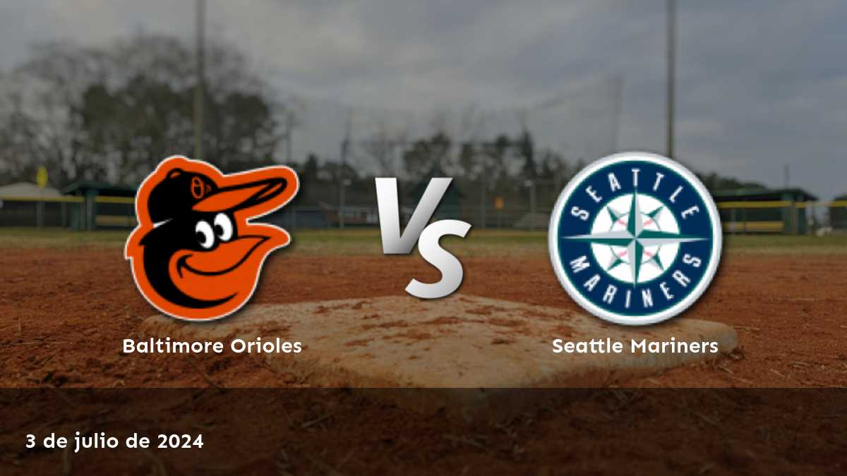 Apuestas deportivas para Seattle Mariners vs Baltimore Orioles el 3 de julio de 2024 en Latinvegas, con Odds competitivas y predicciones impulsadas por inteligencia artificial.