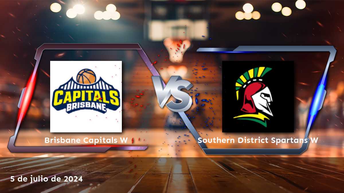 Análisis y predicciones para Southern District Spartans W vs Brisbane Capitals W en la liga NBL1 North Women. ¡Aprovecha las mejores odds de Moneyline y Over/Under en Latinvegas!