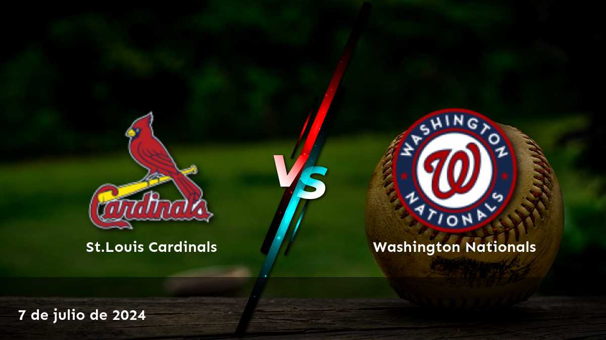 Analiza el enfrentamiento entre los Washington Nationals vs. St.Louis Cardinals el 7 de julio de 2024. Obtenga las mejores cuotas de apuesta y predicciones precisas en Latinvegas.