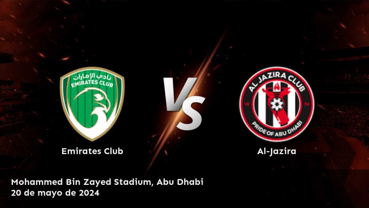 Al-Jazira vs Emirates Club: Análisis y predicciones para la Pro League. ¡Aprovecha al máximo tus apuestas con Latinvegas!