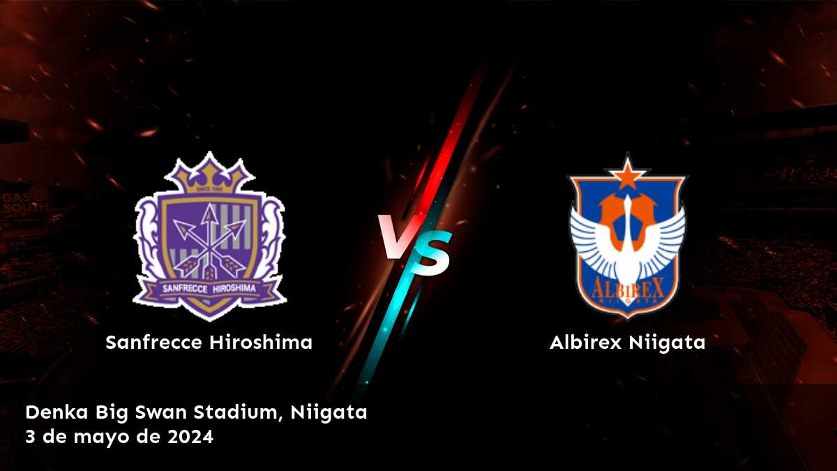 Apuesta en el partido Albirex Niigata vs Sanfrecce Hiroshima con Latinvegas. Análisis detallado y predicciones para Moneyline, Over/Under y Spread.