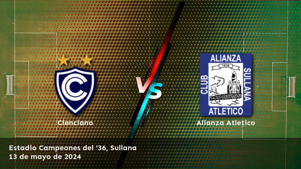 Apuesta en Alianza Atletico vs Cienciano con Latinvegas y descubre las mejores opciones de apuestas y predicciones para este partido de la Primera División.