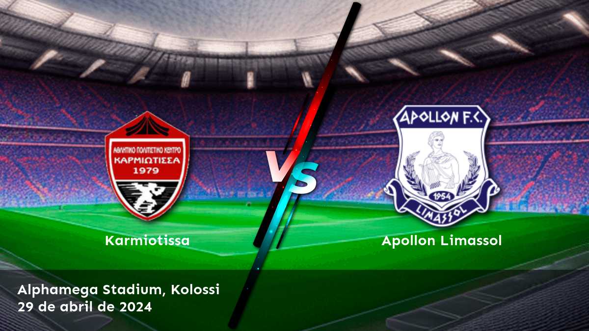 Apollon Limassol vs Karmiotissa: Análisis y predicciones para el partido de la 1. Division