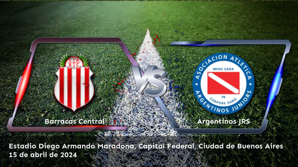 Análisis detallado del partido Argentinos JRS vs Barracas Central para la Copa de la Liga Profesional.