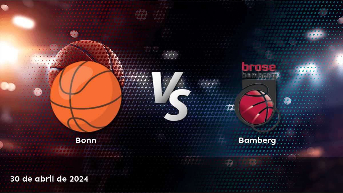 Bamberg vs Bonn: ¡Apuesta al partido de la BBL con Latinvegas! Analiza las opciones de Moneyline, Over/Under y Spread en nuestro artículo.