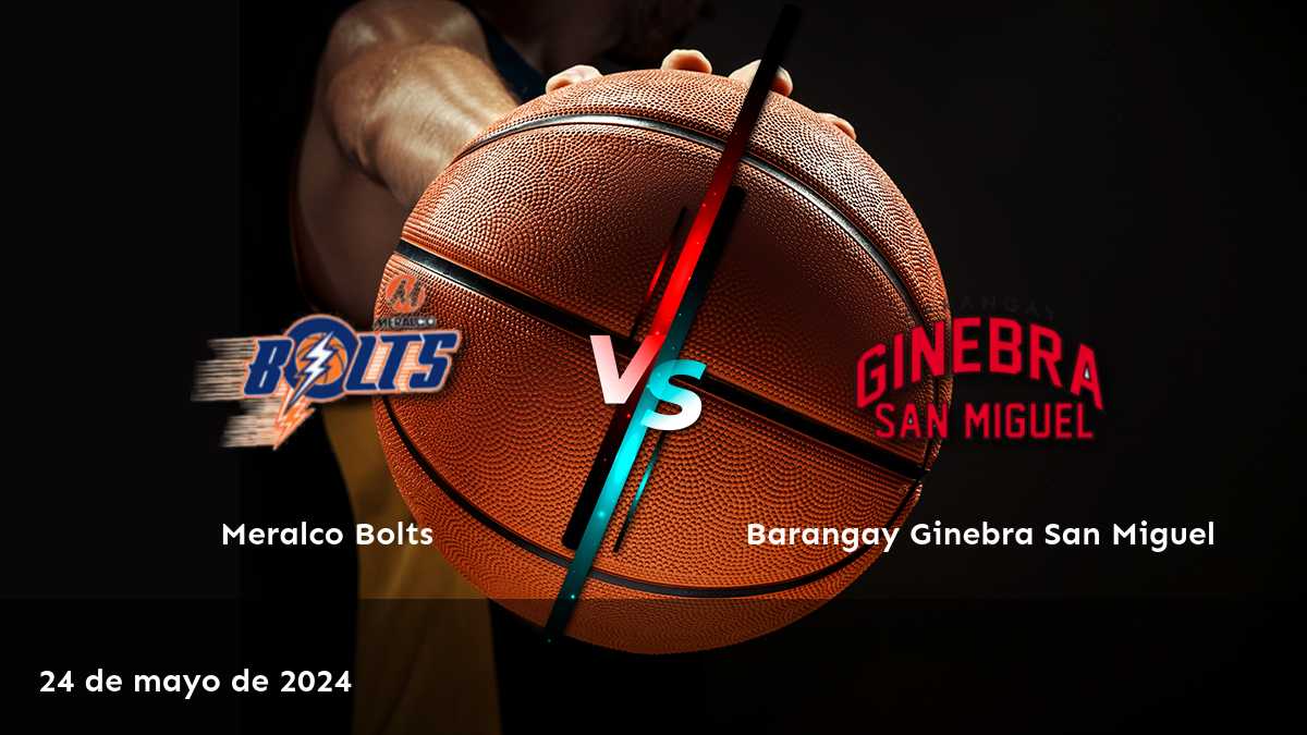 Análisis experto del partido Barangay Ginebra San Miguel vs Meralco Bolts en la Philippine Cup. ¡Aprovecha las mejores cuotas de apuesta con Latinvegas!