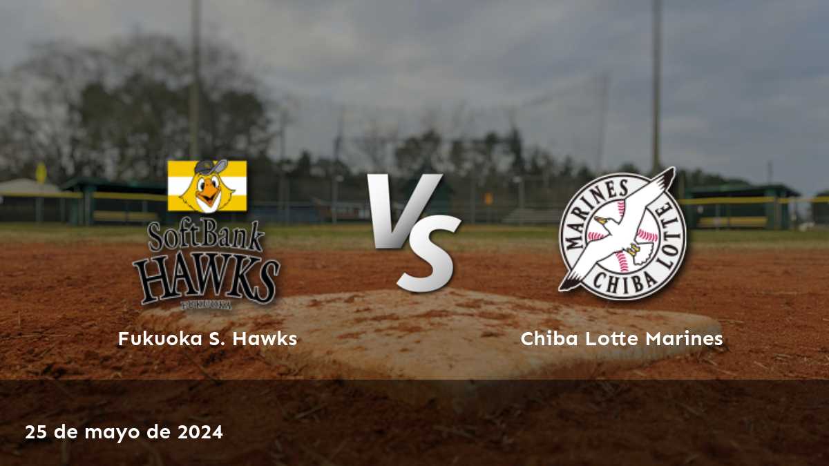 ¡Aprovecha al máximo tus apuestas en el partido Chiba Lotte Marines vs Fukuoka S. Hawks con Latinvegas!