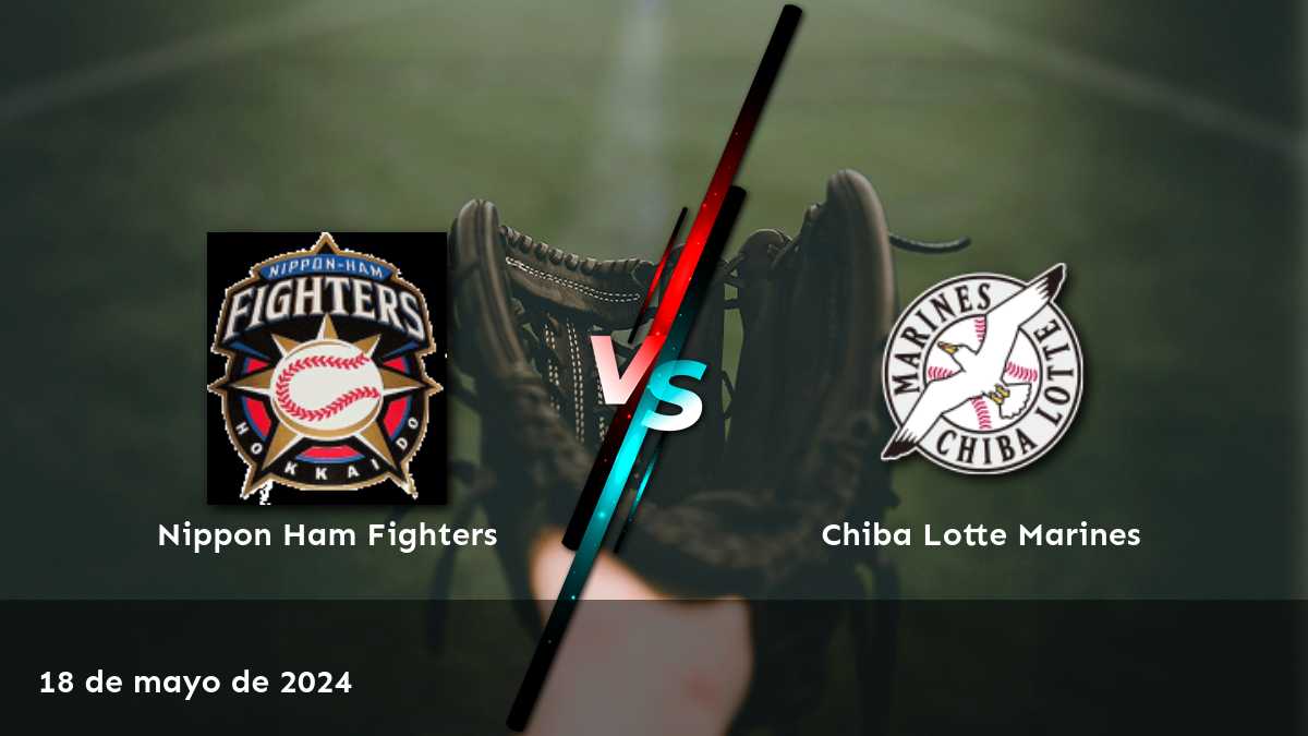 Análisis y predicciones para el partido de béisbol Chiba Lotte Marines vs Nippon Ham Fighters el 18 de mayo de 2024. ¡Aprovecha al máximo tus apuestas con Latinvegas!