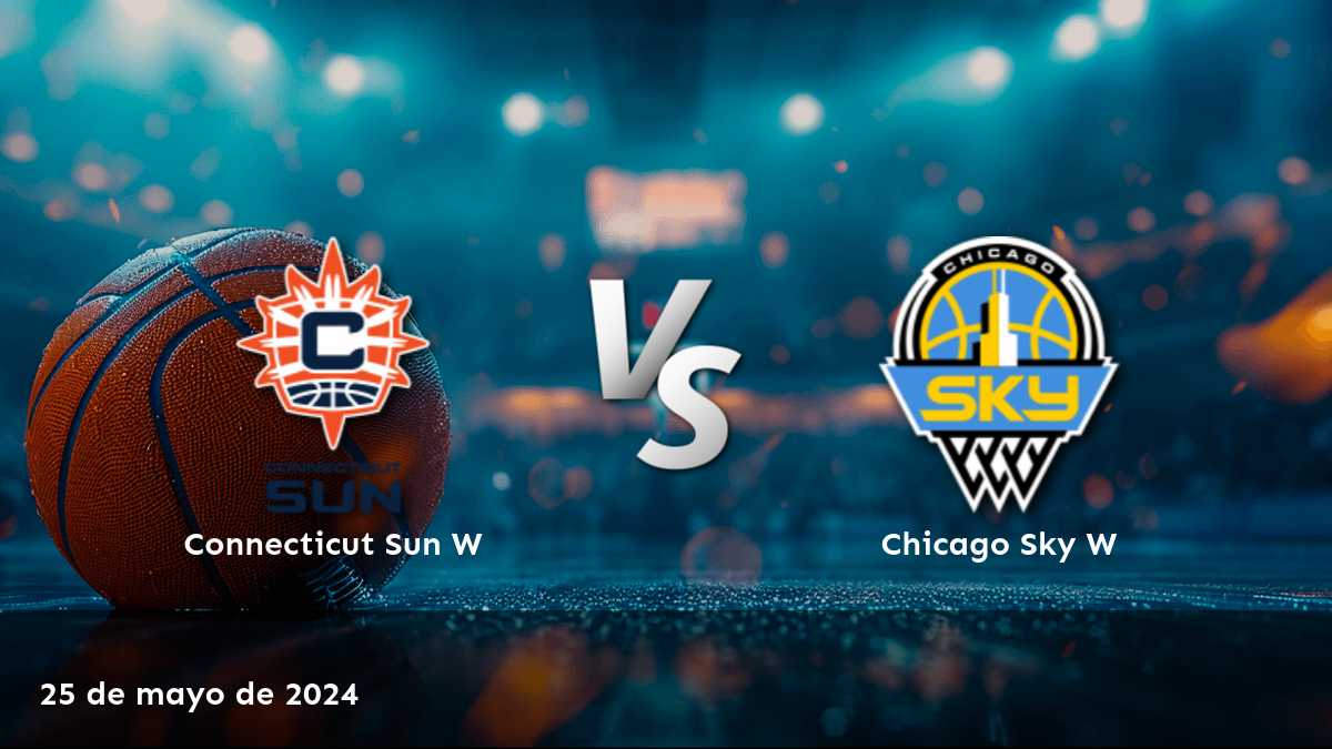 Apuesta en el partido entre Chicago Sky W vs. Connecticut Sun W con Latinvegas.