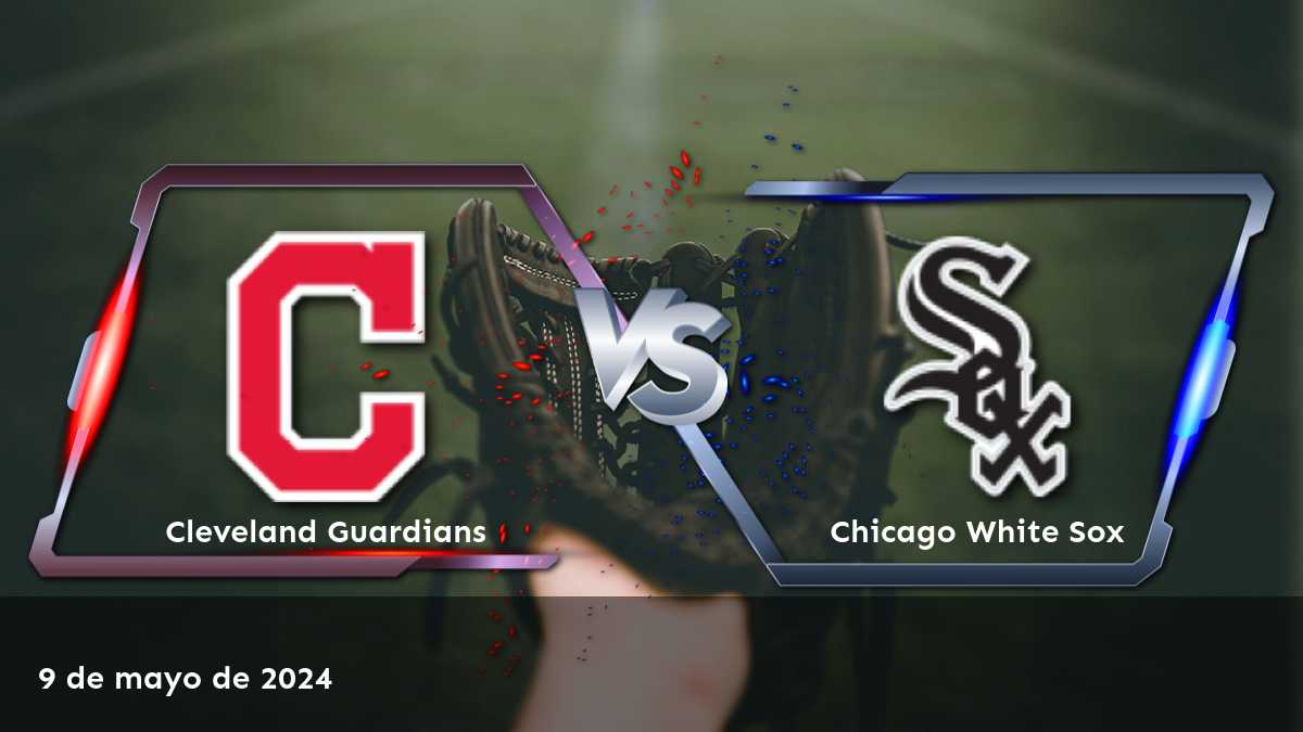 Apuestas en el partido de béisbol Chicago White Sox vs Cleveland Guardians. Analiza Moneyline, Over/Under y Spread con Latinvegas.