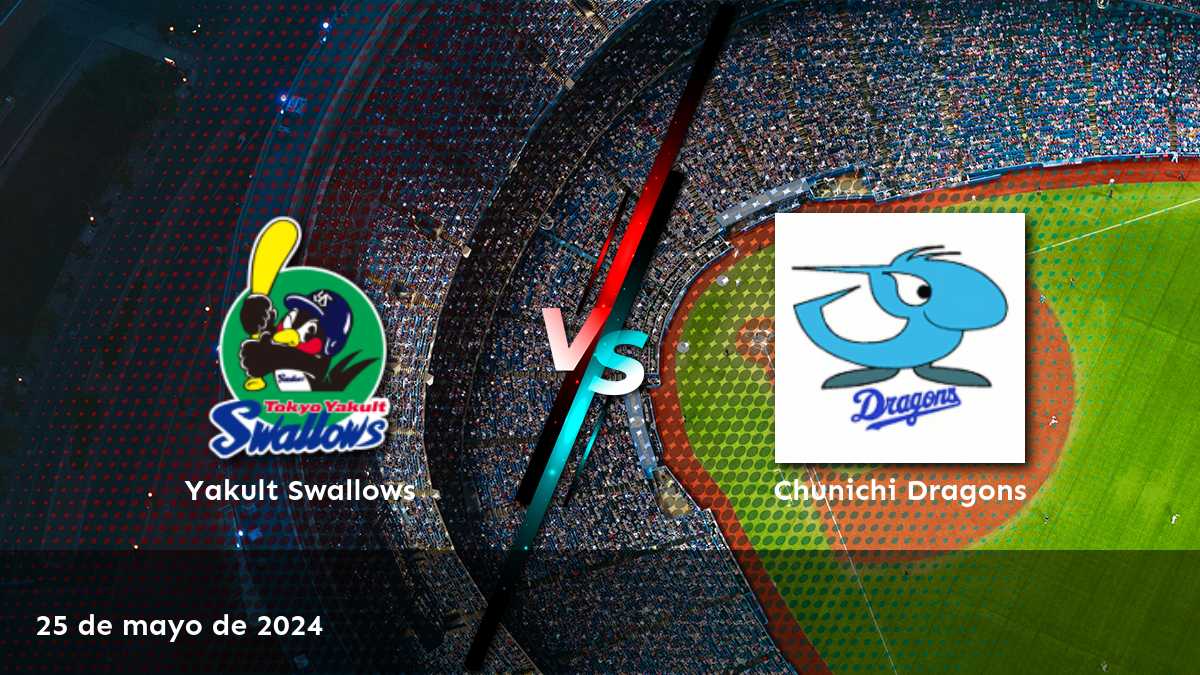 Apuestas deportivas para Chunichi Dragons vs Yakult Swallows en Latinvegas. Análisis detallado y predicciones para Moneyline, Over/Under y Spread.