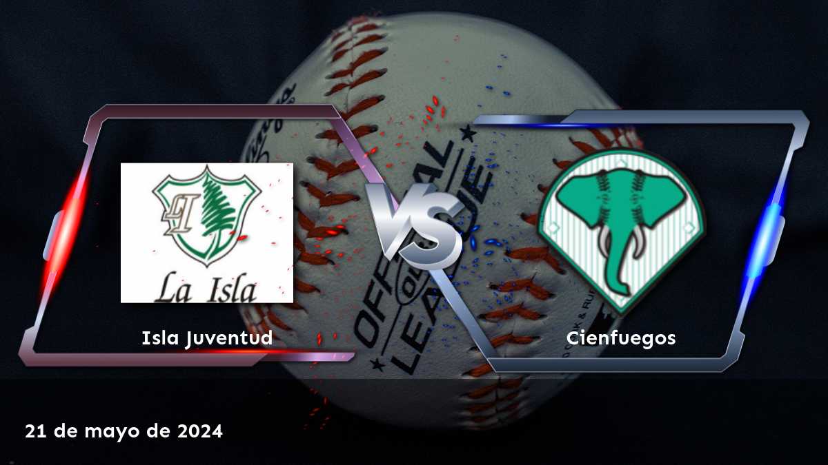 Análisis y predicciones para el partido de Cienfuegos vs Isla Juventud en la Serie Nacional de béisbol.