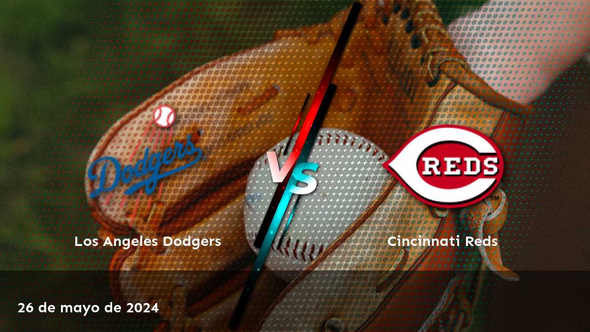 Apuesta en el partido Cincinnati Reds vs Los Angeles Dodgers con Latinvegas y aprovecha las mejores odds de Moneyline y Over/Under.