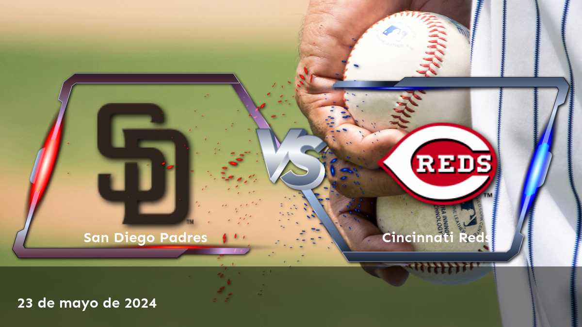 Análisis detallado del partido entre Cincinnati Reds vs San Diego Padres, con predicciones y odds para Moneyline, Over/Under y Spread.