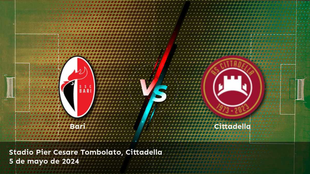 Análisis y predicciones para Cittadella vs Bari en la Serie B. ¡Aprovecha al máximo tus apuestas deportivas con Latinvegas!