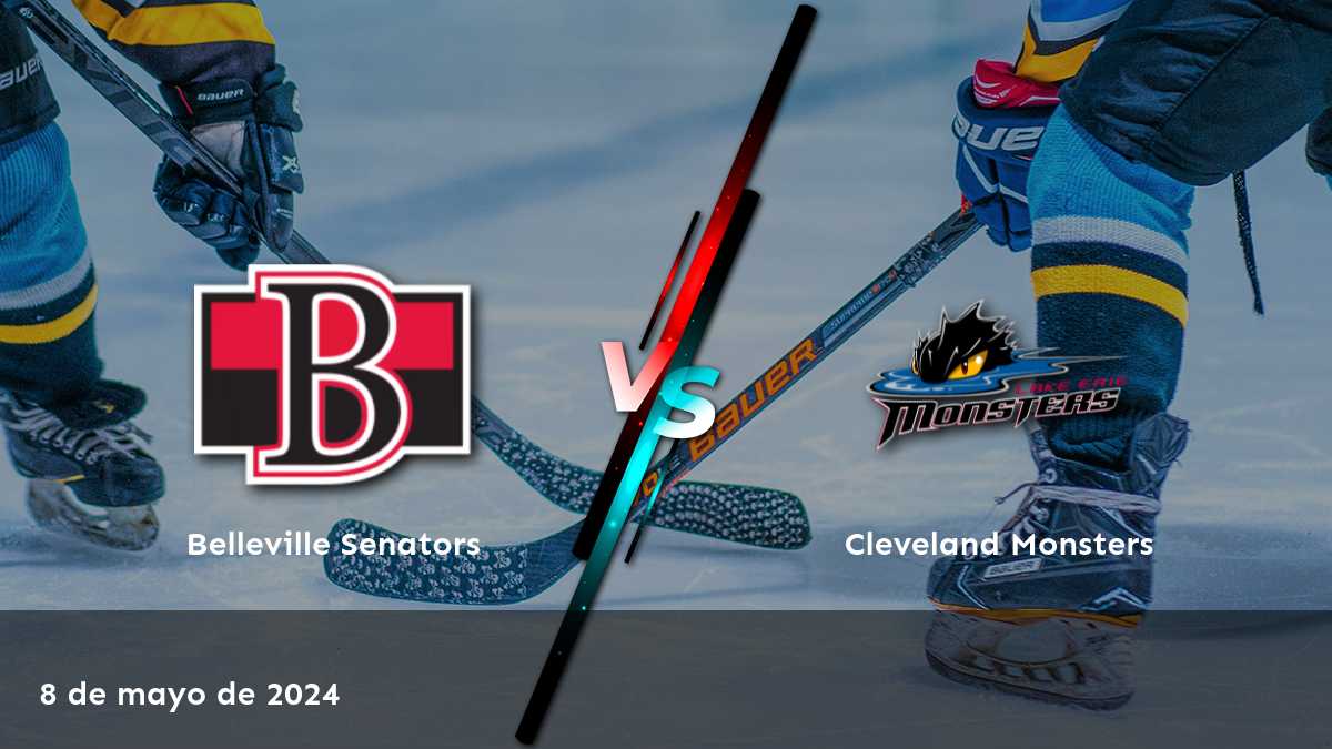 ¡Apostar en el partido Cleveland Monsters vs Belleville Senators con Latinvegas!