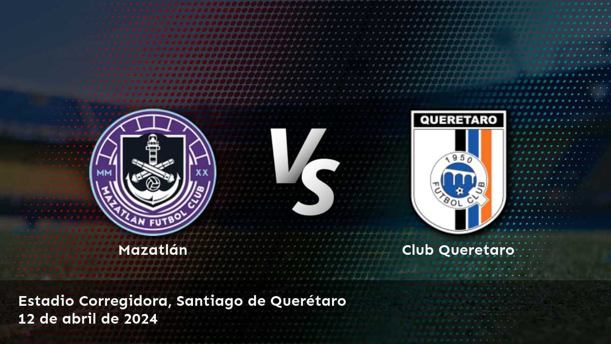 Apuesta en el partido Club Queretaro vs Mazatlán con Latinvegas y obtenga las mejores odds en Moneyline, Over/Under y Spread.