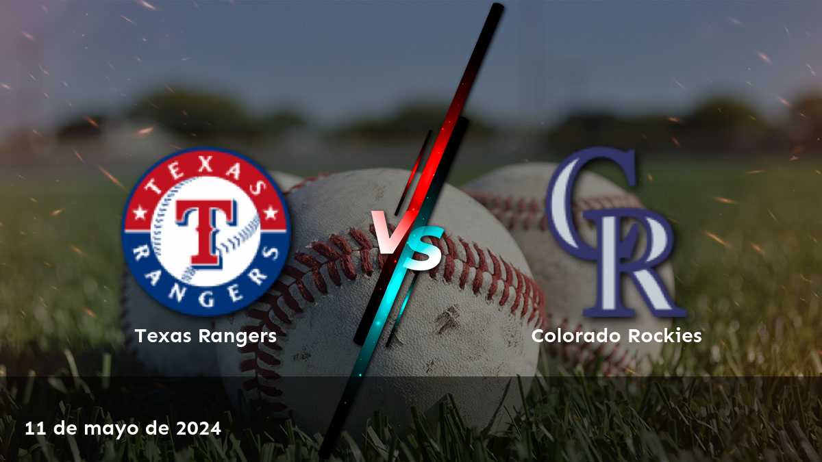 Análisis detallado del partido entre Colorado Rockies vs Texas Rangers el 12 de mayo de 2024. ¡Conoce las predicciones y recomendaciones de apuestas en Latinvegas!