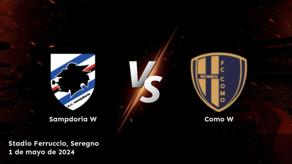 Analiza el partido de la Serie A Women entre Como W vs Sampdoria W y descubre las mejores apuestas con Latinvegas.