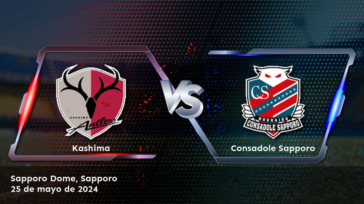 Análisis y predicciones para Consadole Sapporo vs Kashima en la J1 League.