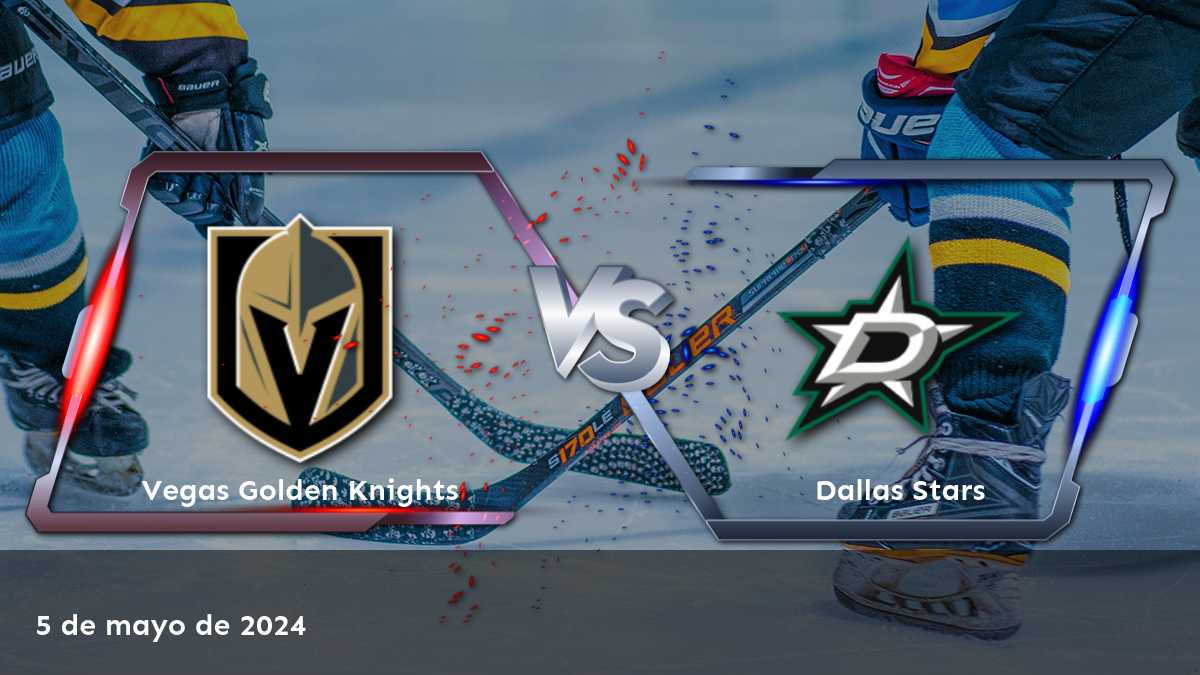 Dallas Stars vs Vegas Golden Knights: Análisis y predicciones para el partido de hockey de la NHL el 5 de mayo de 2024.