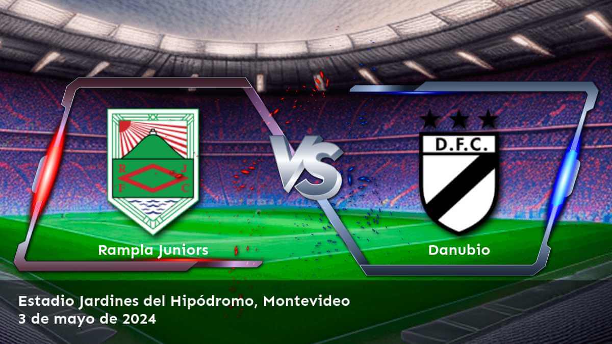 Apuesta en el partido Danubio vs Rampla Juniors con Latinvegas y obtenga las mejores predicciones y opciones de apuesta.