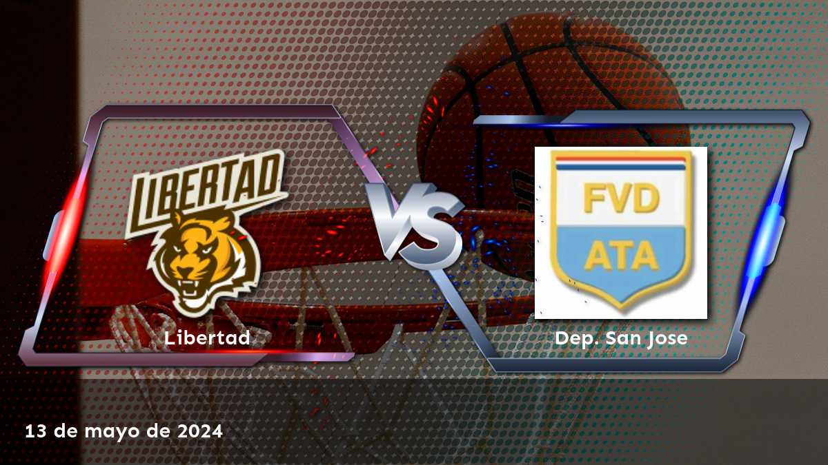 Análisis del partido Dep. San Jose vs Libertad en la LNB. Consigue las mejores odds y recomendaciones de apuestas en Latinvegas.