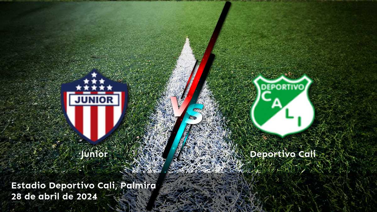 Deportivo Cali vs Junior: Análiza las oportunidades de apuesta para este partido de la Primera A colombiana.