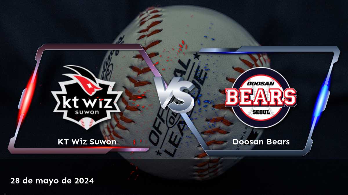 Doosan Bears vs KT Wiz Suwon: Análisis de apuestas y predicciones para el partido de béisbol de la KBO el 28 de mayo de 2024.