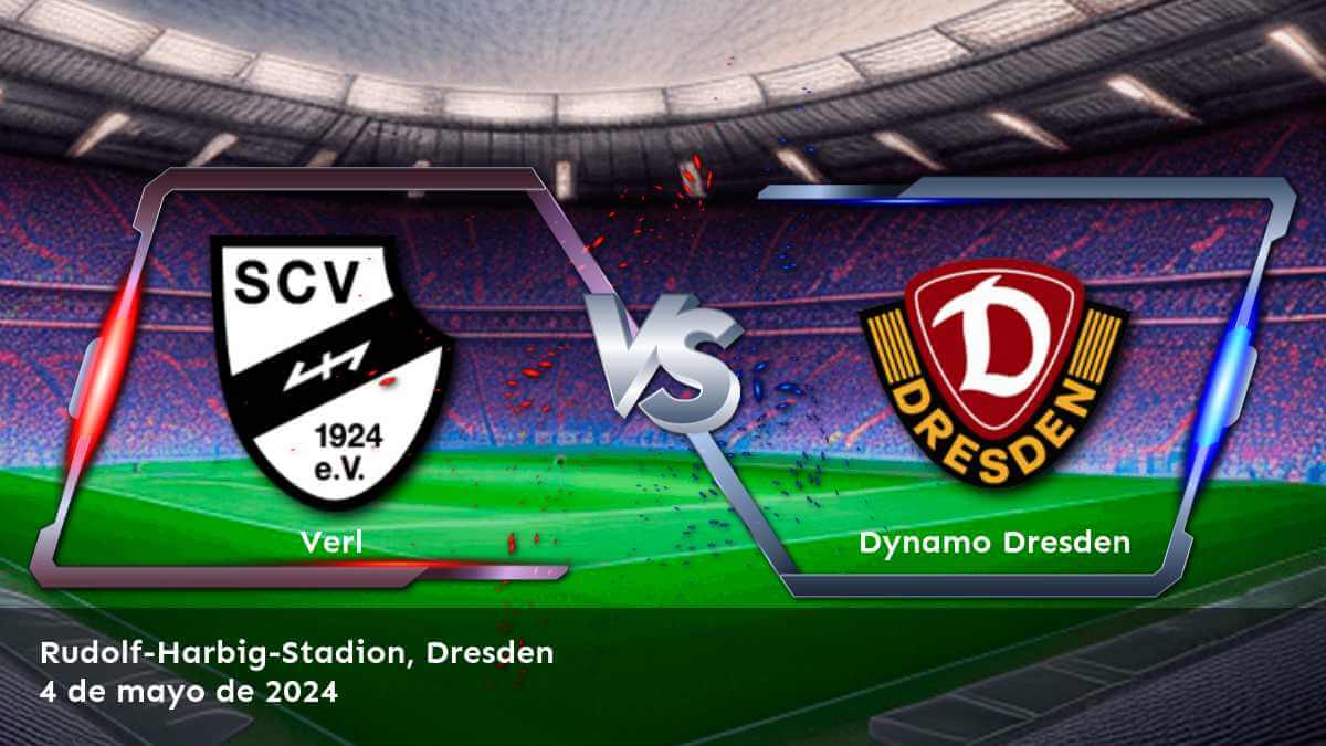 ¡Apuesta por el partido entre Dynamo Dresden vs Verl con Latinvegas! Analizamos las opciones de Moneyline, Over/Under y Spread para ayudarte a tomar la mejor decisión.