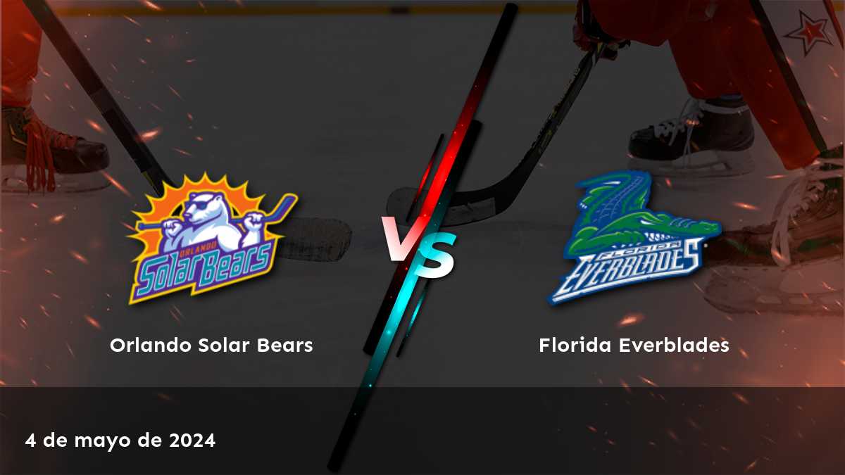 Florida Everblades vs Orlando Solar Bears: Análisis y predicciones para el partido de hockey de la ECHL del 4 de mayo de 2024.