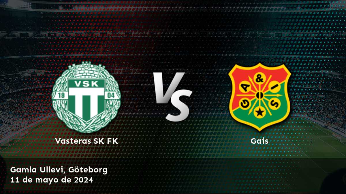 Análisis del partido Gais vs Vasteras SK FK por la Allsvenskan. Descubre las mejores opciones de apuesta para el Moneyline, Over/Under y Spread con Latinvegas