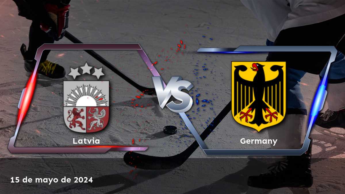 Apuesta en el partido de hockey entre Alemania vs. Letonia el 15 de mayo de 2024 con Latinvegas y encuentra el mejor valor para tus apuestas.