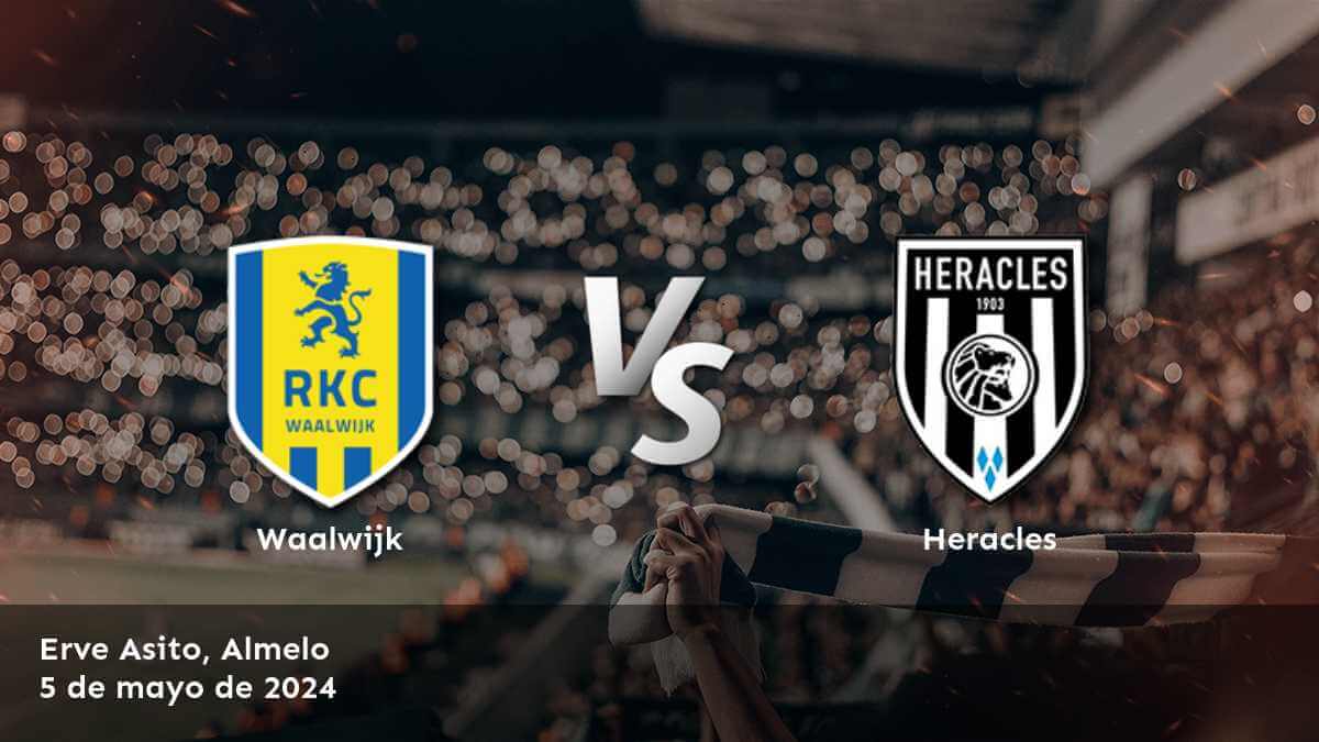 ¡Aproveche al máximo sus apuestas en el partido Heracles vs Waalwijk con Latinvegas!