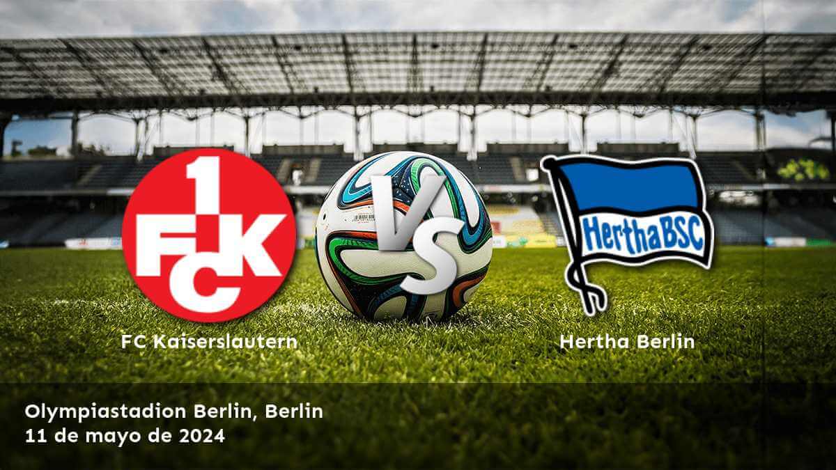 Análisis detallado del partido Hertha Berlin vs FC Kaiserslautern para la jornada 33 de la 2. Bundesliga. Pronósticos y recomendaciones para la línea de dinero, sobre/under y spread.