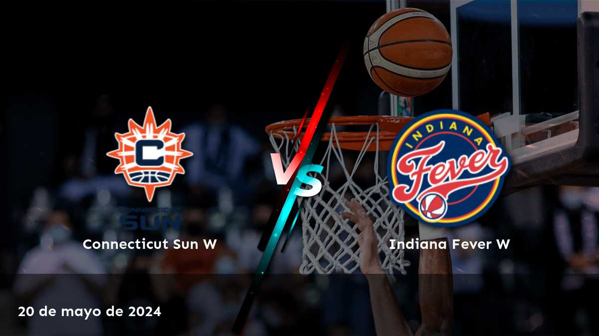 Indiana Fever W vs Connecticut Sun W: Las probabilidades de moneyline, over/under y spread en Latinvegas