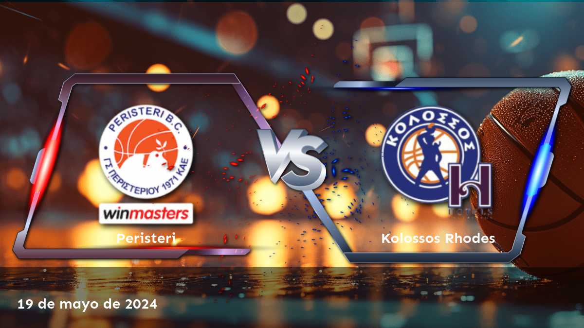 Kolossos Rhodes vs Peristeri: Análisis y predicciones para el partido de Basket League del 19 de mayo de 2024. ¡Aprovecha las mejores opciones de apuesta con Latinvegas!